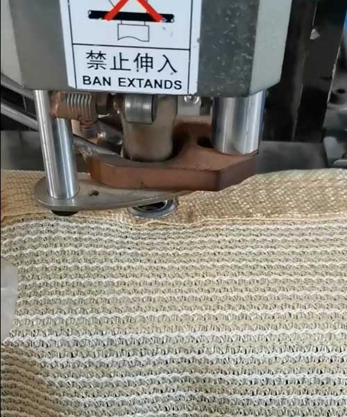 Aluminet Shade Cloth Stitching
